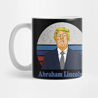 Abraham Lincoln Trump Comparison Funny Debate Mug